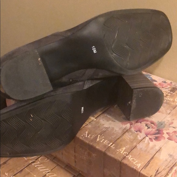 Impo Gray Faux Suede Dress Boots - Picture 5 of 6